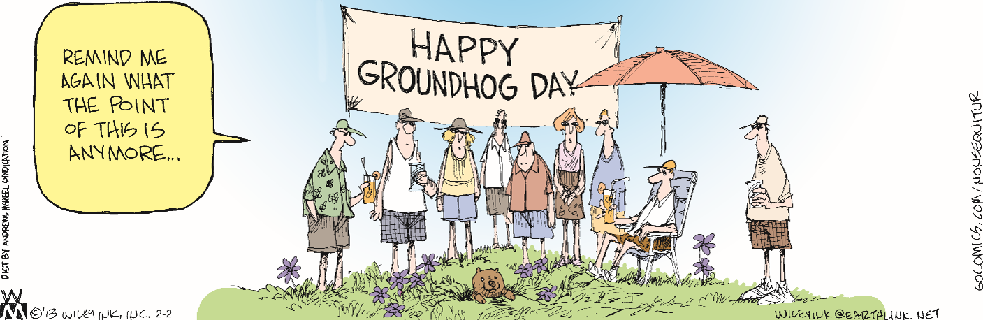 Groundhog day comic