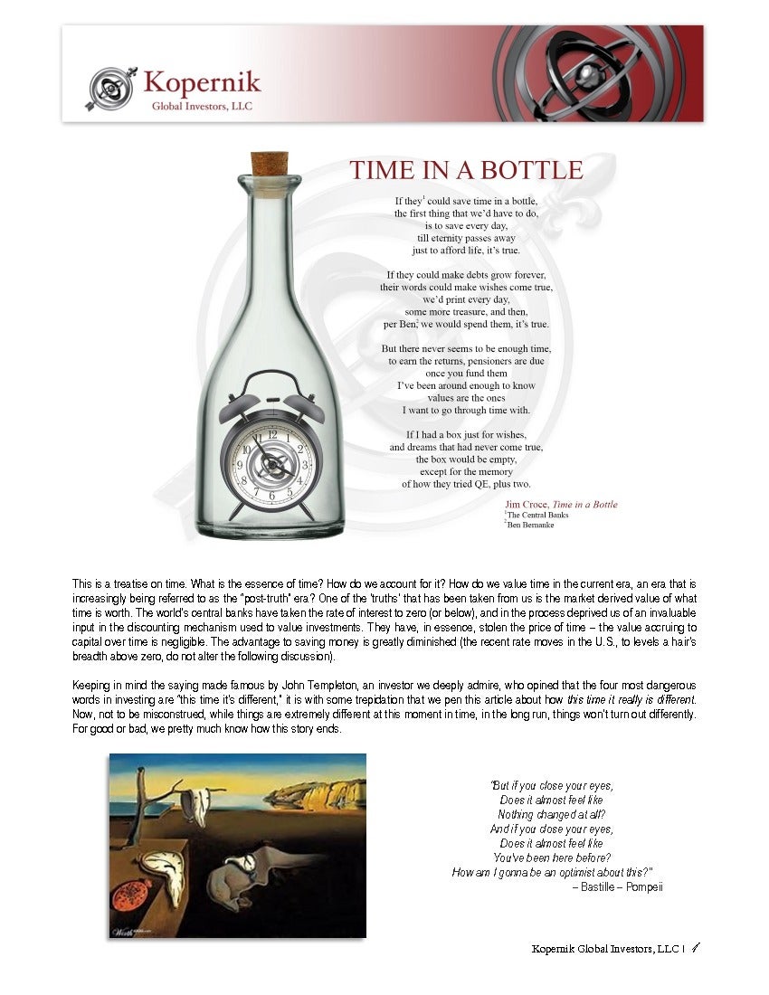 Tome in a bottle