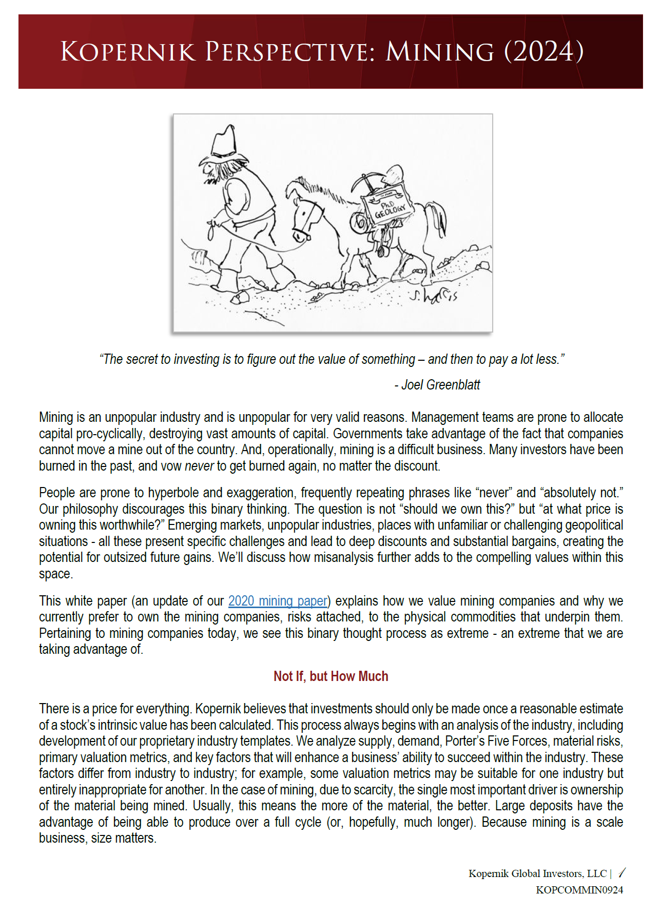 Mining (Oct 2024)